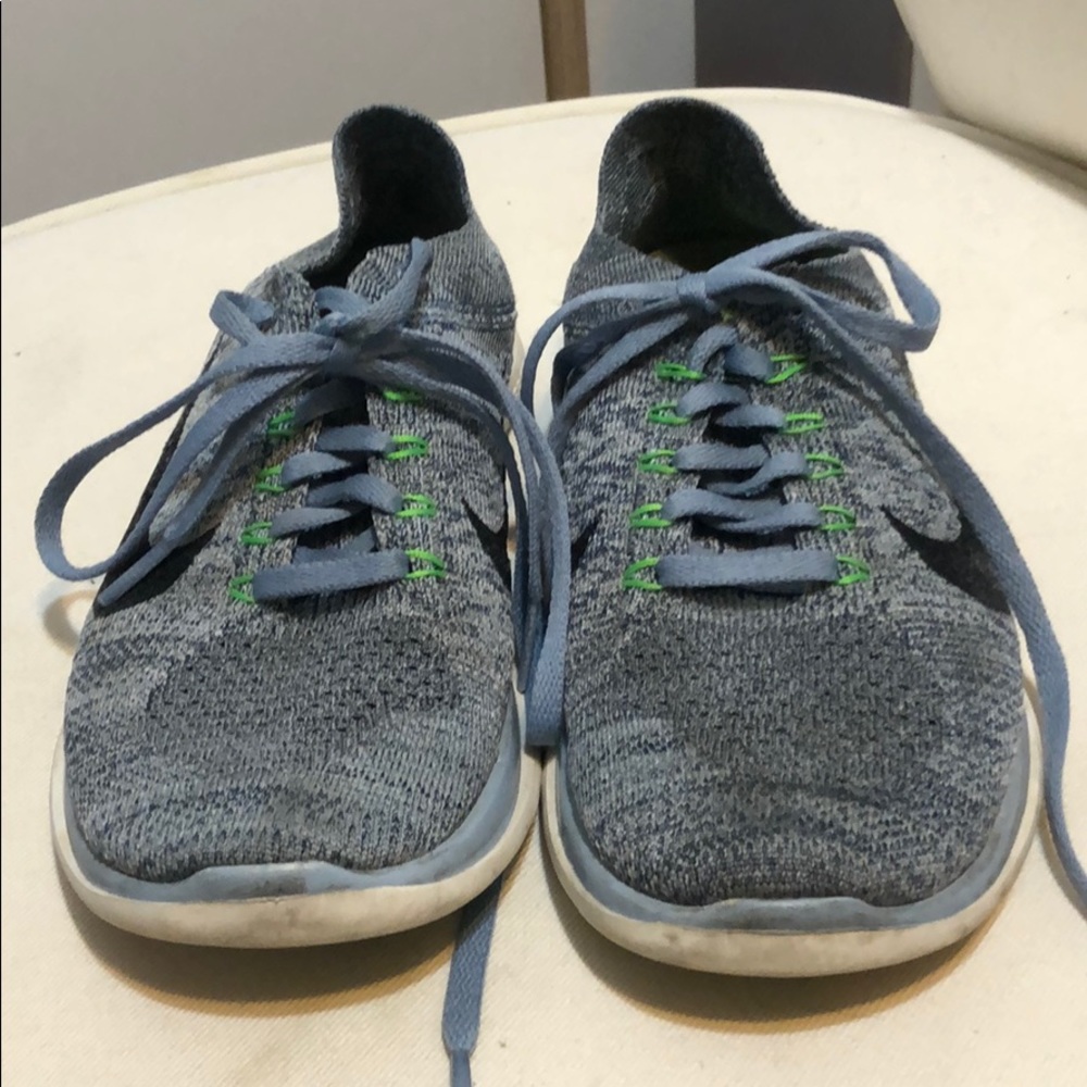 Light blue Nike free 4.0